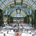 inside grand palais paris during art paris 2025