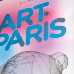 Art Paris 2026 banner with transparent bear figure