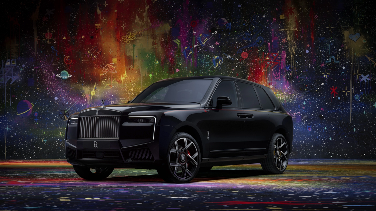 Black Badge Cullinan by Cyril Kongo – Rolls-Royce napędzany energią współczesnej sztuki